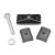 Pletscher Clamp Plate Kit F8 Black +$15.00